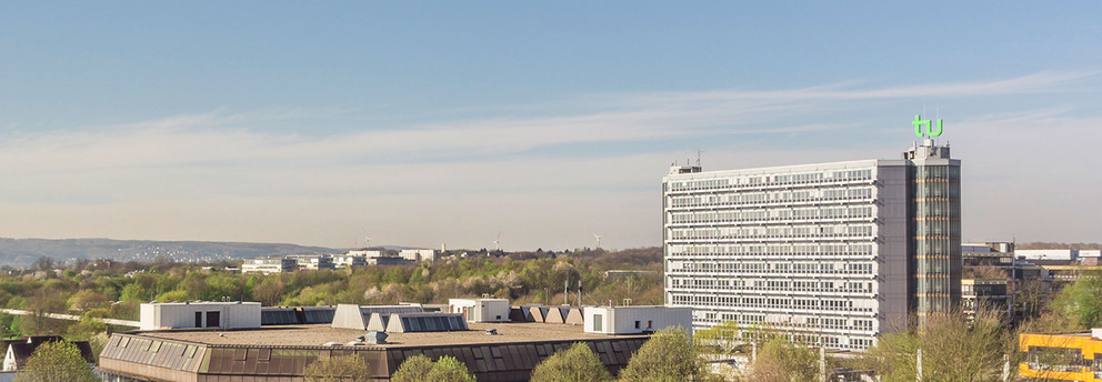 Panoramablick über den Campus.